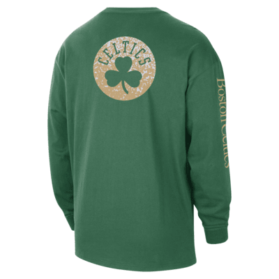 Boston Celtics Courtside Men's Nike NBA Long-Sleeve Max90 T-Shirt