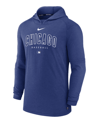 Nike Dri-FIT Night Game (MLB Chicago Cubs) Men's 1/2-Zip Jacket.