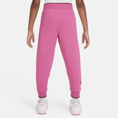 Joggers para niños talla pequeña Nike Sweet Swoosh