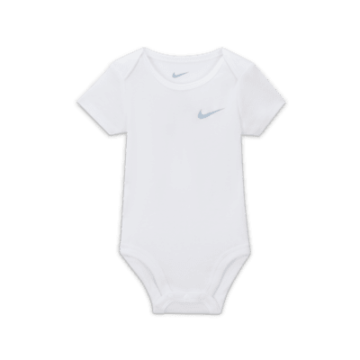 Nike Essentials Baby (0-9M) 3-Piece Bodysuit Set