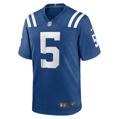 Jersey de fútbol americano Nike de la NFL Game para hombre Anthony Richardson Indianapolis Colts