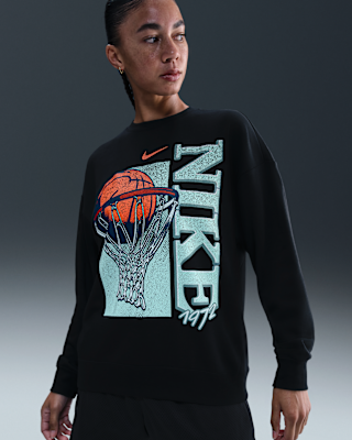 Женские  Nike Club Fleece Loose Crew