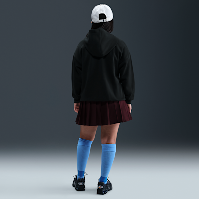 Sudadera con gorro oversized para niña talla grande (talla amplia) Nike Sportswear Club Fleece