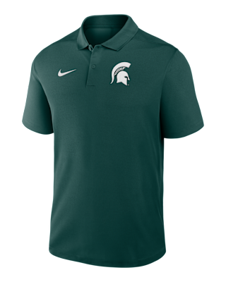 Мужские  Michigan State Primetime Victory Primary Logo Nike Dri-FIT College Polo