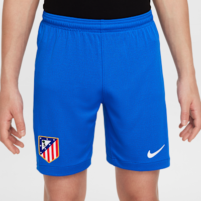Atlético Madrid 2025/26 Stadium Home Older Kids' Nike Dri-FIT Football Replica Shorts