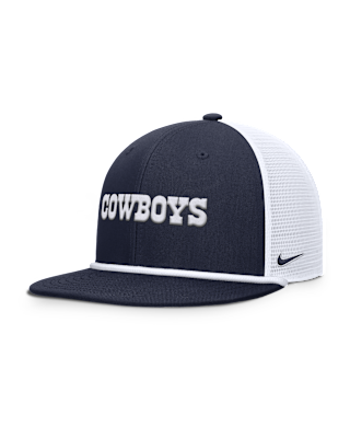Мужские  Dallas Cowboys Pro Nike Dri-FIT NFL Trucker Adjustable Hat