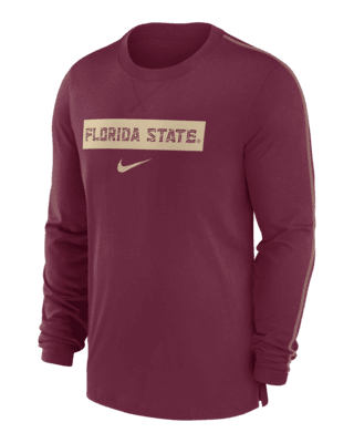 Мужская футболка Florida State Seminoles Sideline Player Nike Dri-FIT College