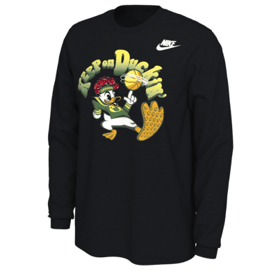 Oregon Men's Nike College Long-Sleeve T-Shirt