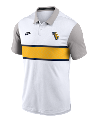 Мужские  West Virginia Athletic Prep Vapor Legacy Logo Nike Dri-FIT College Polo