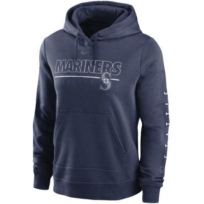 Nike Outline Club (MLB Seattle Mariners) Women's Pullover Hoodie. Nike.com