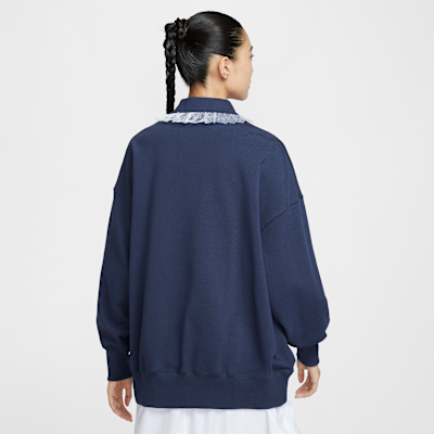 Nike Sportswear Women's Oversized 1/4-Zip Fleece Polo