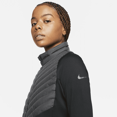 Chamarra de running híbrida para mujer Nike Therma-FIT Running Division