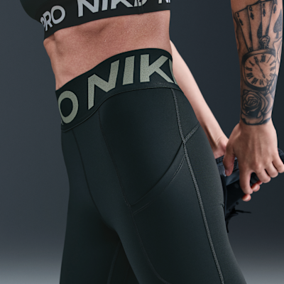 Nike Pro Sculpt Women's High-Waisted 7/8 Leggings with Pockets