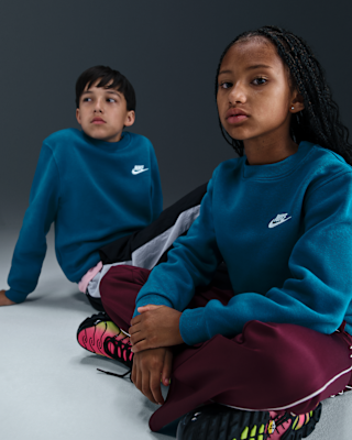 Детский свитшот Nike Sportswear Club Fleece Big Kids'