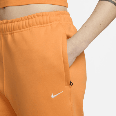 Pants de tejido Fleece para mujer Nike Solo Swoosh