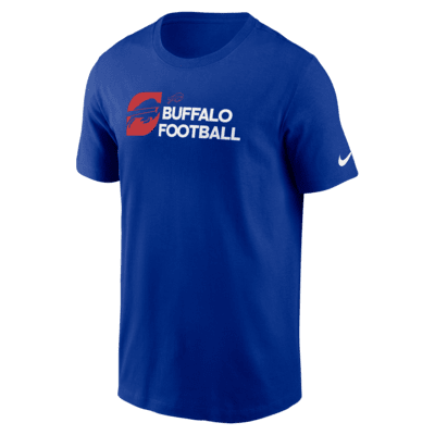 Buffalo Bills Team Outline Essential T-Shirt Men's Nike NFL T-Shirt