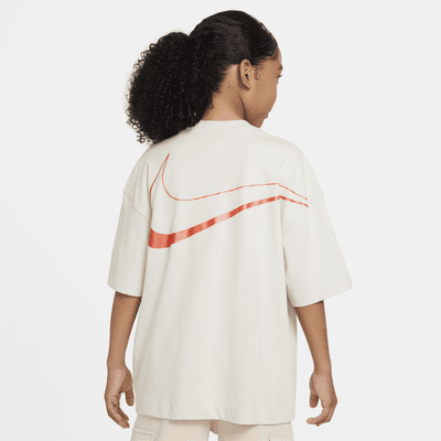 Nike Sportswear oversized T-shirt voor meisjes