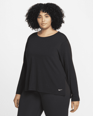 plus size dri fit long sleeve shirt