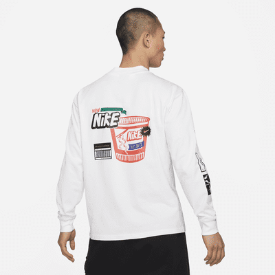 Nike Sportswear Men's Long-Sleeve Mock Neck T-Shirt