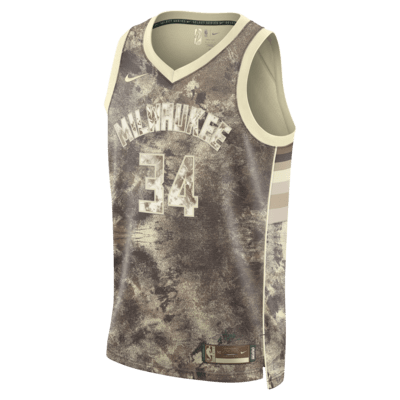 Giannis Antetokounmpo Milwaukee Bucks 2022/23 Select Series Men's Nike Dri-FIT NBA Swingman Jersey