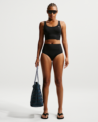 Женские  Nike Swim Effortless Essential High Waist Full Bottom