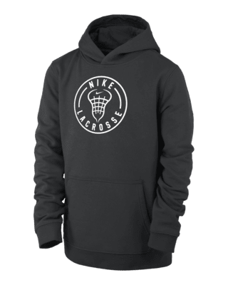 Подростковое худи Nike Big Kids' (Boys') Lacrosse Pullover Hoodie