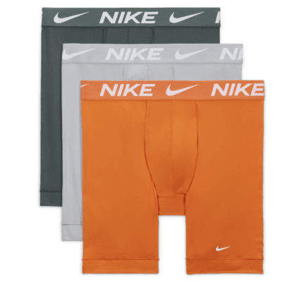 Nike Dri-FIT Essential Micro Long Boxer Briefs (3-Pack)