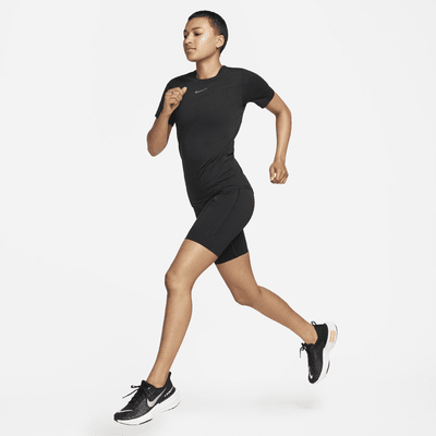 Nike Swift Wool Dri-FIT Kurzarm-Laufoberteil für Damen