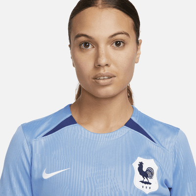 Jersey de fútbol Nike Dri-FIT de Francia local 2023 Stadium para mujer ...