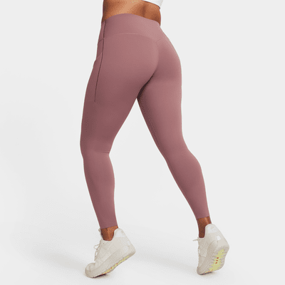 Leggings a 7/8 a vita media con tasche e sostegno medio Nike Universa – Donna