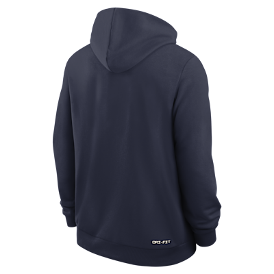 West Virginia Sideline Men's Nike Dri-FIT College Pullover Hoodie