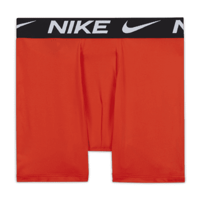 Ropa interior para niños talla grande Nike Micro Print Boxer Briefs (paquete de 3)