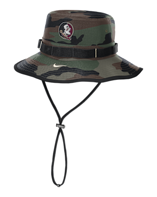 Мужские  Florida State 2025 Military Appreciation Boonie Nike Dri-FIT College Bucket Hat