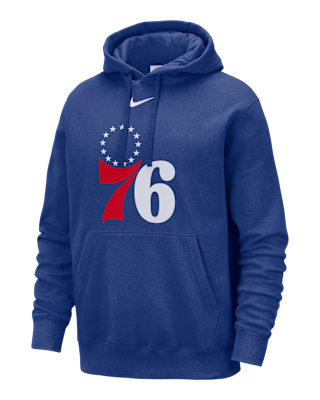 Мужское худи Philadelphia 76ers Club Nike NBA Pullover Hoodie