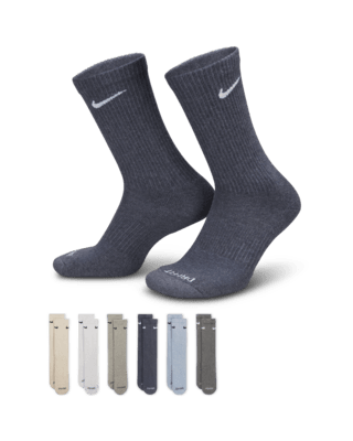 Unisex носки Nike Everyday Plus Cushioned Training Crew Socks (6 Pairs) для тренировок