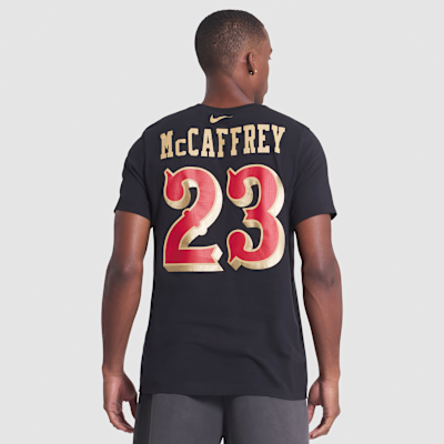 Christian McCaffrey San Francisco 49ers Rivalries Collection Men's Nike NFL T-Shirt