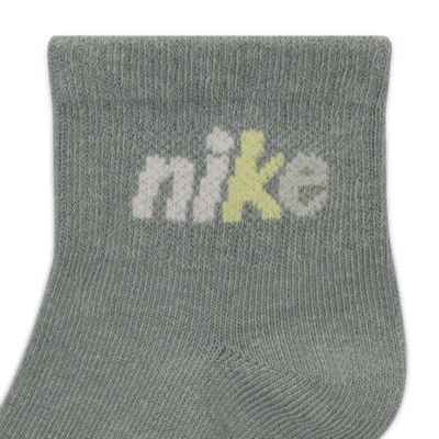 Nike Everyone From Day One Baby (0-6M) Socks Box Set (6-Pairs)