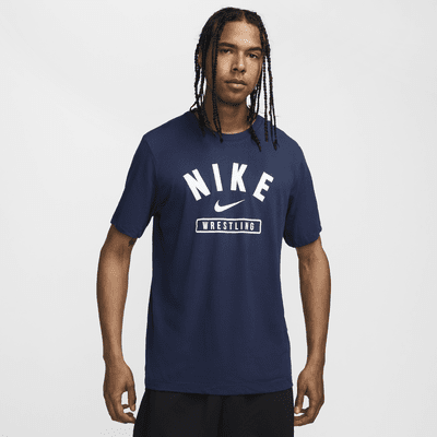 Playera de lucha para hombre Nike