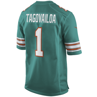 Jersey de fútbol americano Game para hombre NFL Miami Dolphins (Tua Tagovailoa)