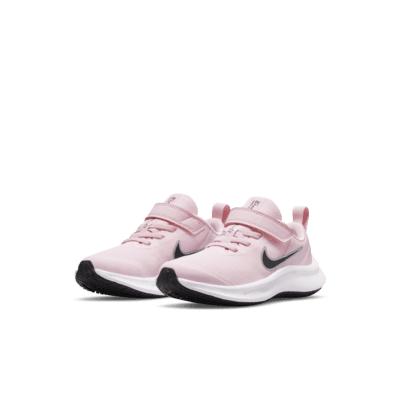 nike star runner black pink