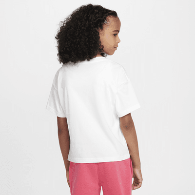 Playera para niña talla grande Nike Sportswear