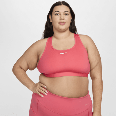 Nike Swoosh Medium-Support Women's Padded Sports Bra (Plus Size)