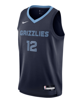 Подростковые джерси Ja Morant Memphis Grizzlies 2023/24 Icon Edition Big Kids' Nike NBA Swingman Jersey