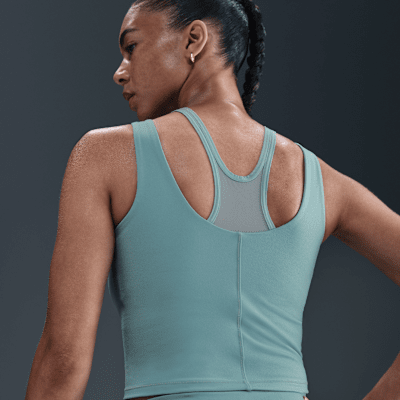Nike One Fitted Women's Dri-FIT Cropped Tank Top