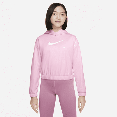 diapositiva Gángster Separar Nike Therma-FIT Big Kids' (Girls') Pullover Hoodie. Nike.com