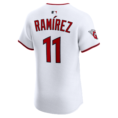 Jersey Nike Dri-FIT ADV de la MLB Elite para hombre José Ramírez Cleveland Guardians