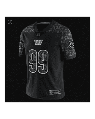 Men's Nike Terry McLaurin Black Washington Commanders RFLCTV