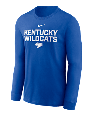 Мужская футболка Kentucky Sideline Nike Dri-FIT College Long-Sleeve