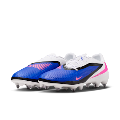 Nike Phantom 6 Low Academy voetbalschoenen (zachte ondergrond)