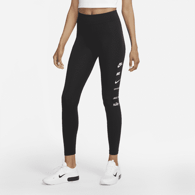 nike leggings gold swoosh